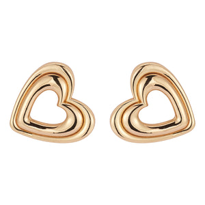 Melissa Heart Studs